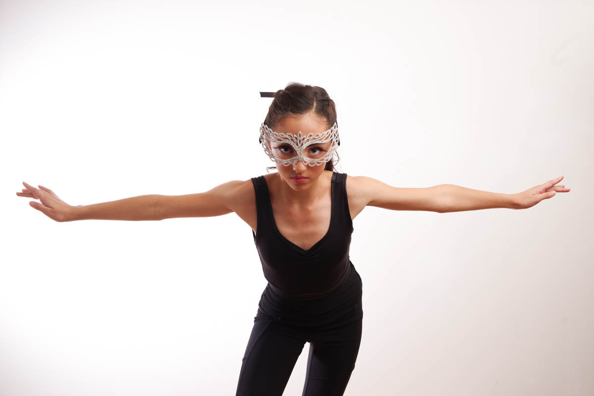 Rhinestone Masquerade Mask