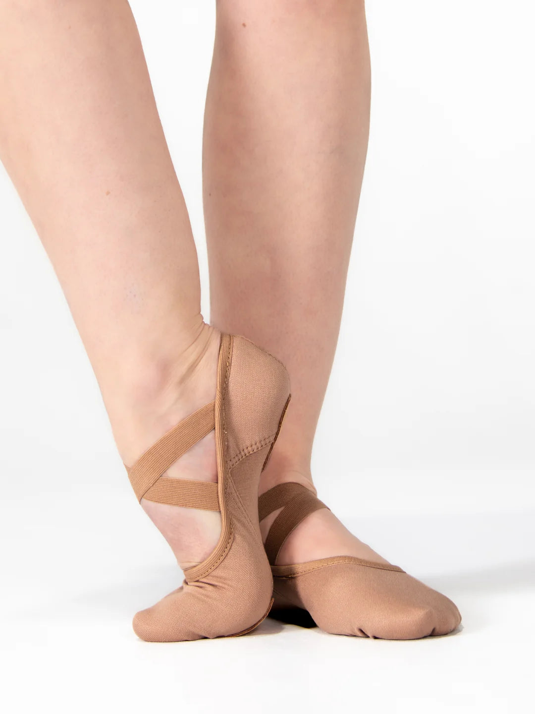 4-Way Stretch Canvas Split Sole Ballet Shoe