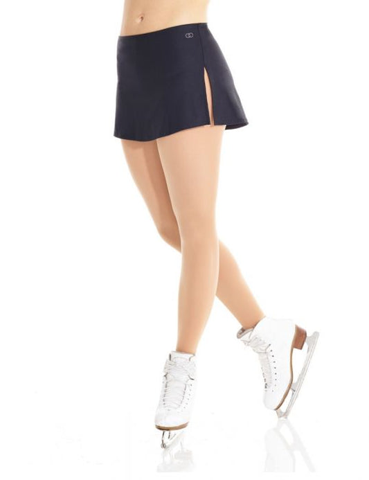 Shiny Nylon Flat Skirt
