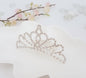 Romantic Heart Rhinestone Tiara