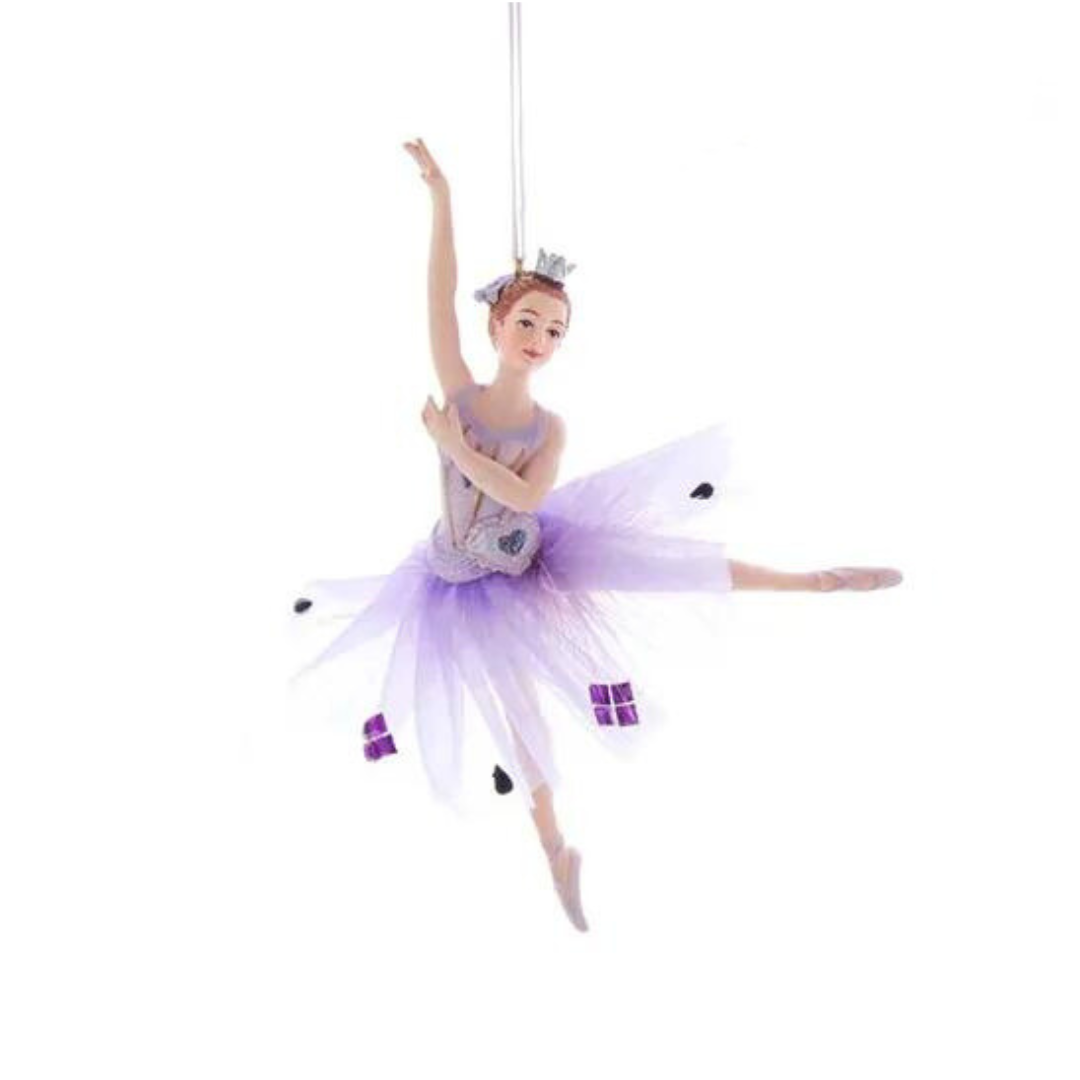 Royal Splendor Purple & Silver Ornament- Diamond Tutu