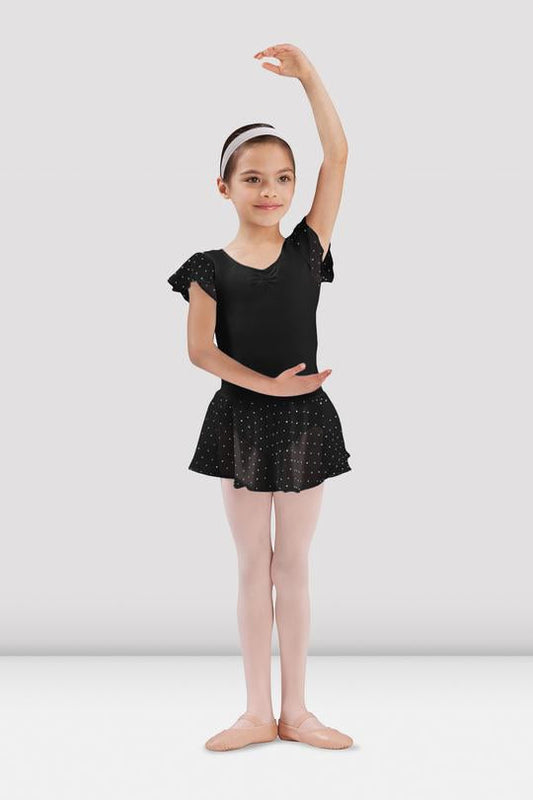 Girls Olesia Georgette Sequin Skirt