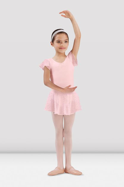 Girls Georgette Sequin Leotard