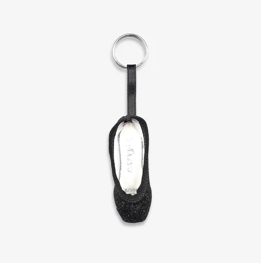 Glitter Pointe Shoe Key Chain