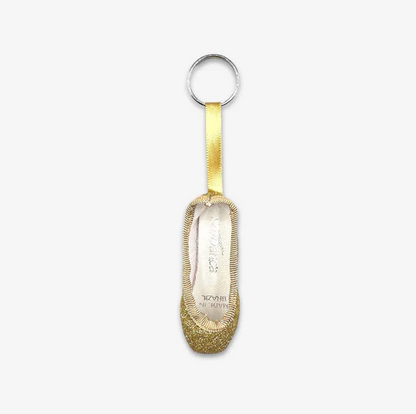 Glitter Pointe Shoe Key Chain