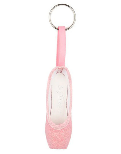 Glitter Pointe Shoe Key Chain