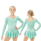 Born To Skate Glitter Figure Skating Dress