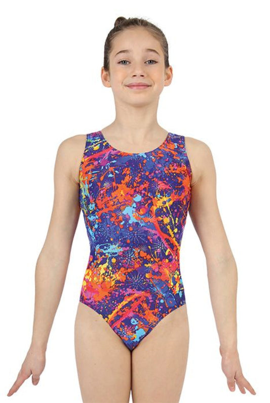 Urban Art Printed Leotard