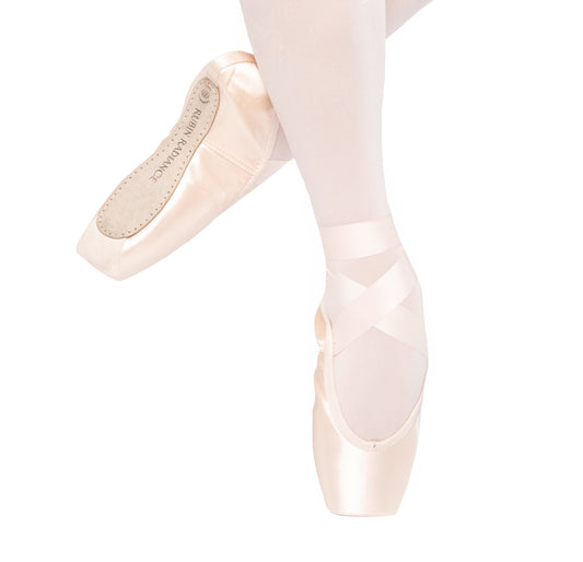 Rubin Radiance U-Cut Pointe Shoe with Drawstring