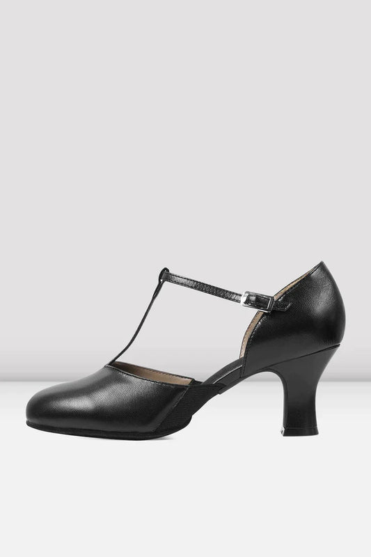 Ladies Split Flex Leather Character Shoes