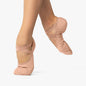 Sand Stretch Canvas Split Sole Ballet Slipper- Adult