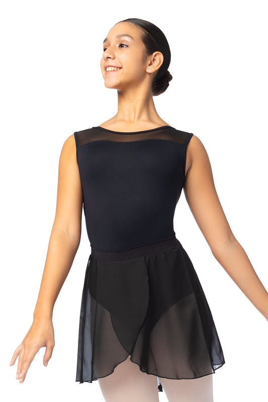 Pull-On Mock Wrap Skirt- Adult