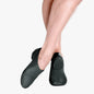 Java Leather Jazz Shoe with Arch Hugging Neoprene- Black