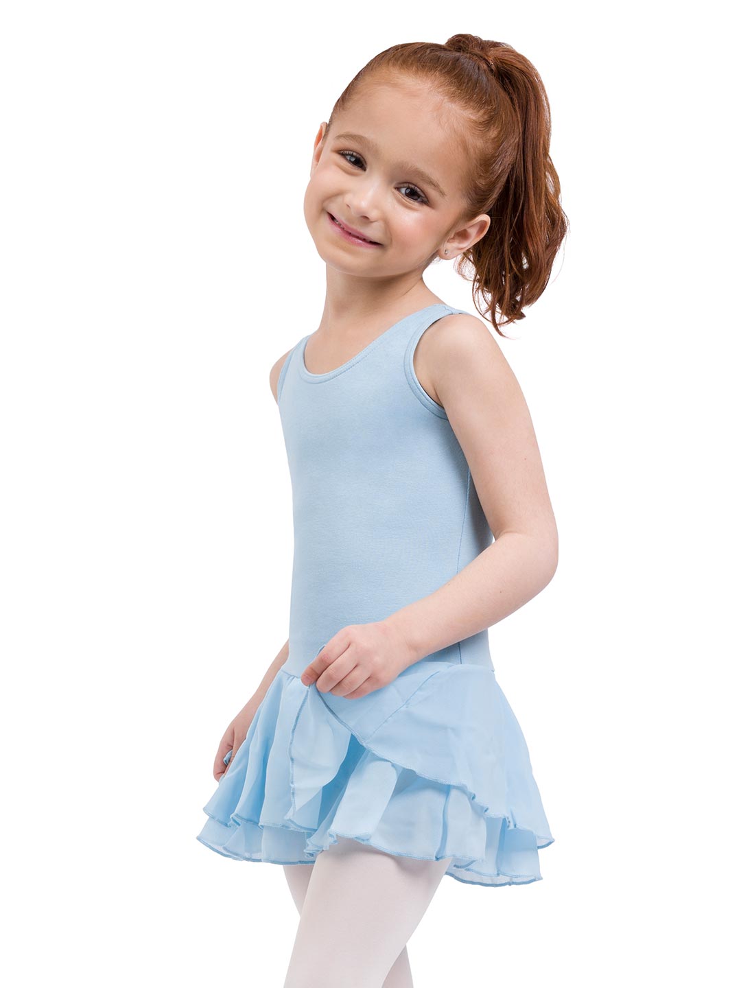 Double Layer Skirt Tank Dress