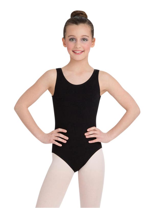 Cotton Tank Leotard- Girls