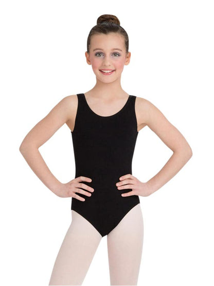 Cotton Tank Leotard- Girls
