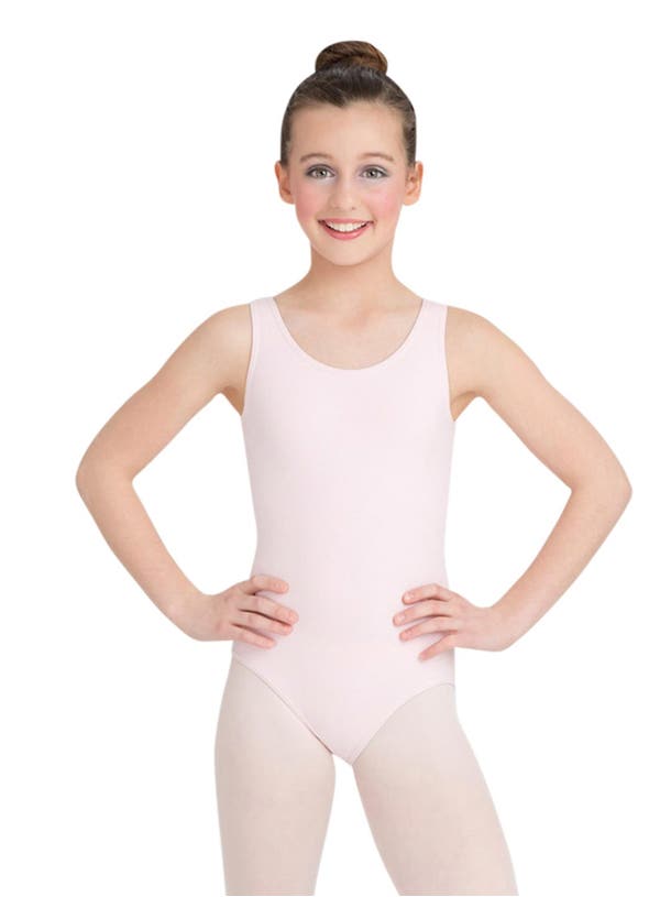 Cotton Tank Leotard- Girls
