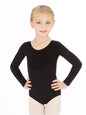 Cotton Long Sleeve Leotard- Girls