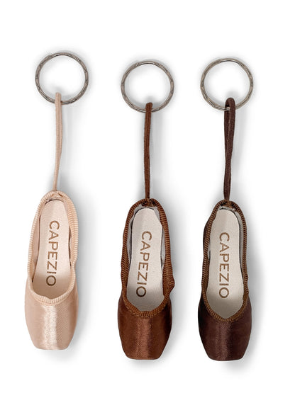 Pointe Shoe Keychain