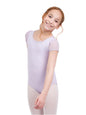 Puff Sleeve Keyhole Back Leotard