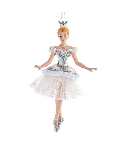 Nutcracker Suite Snow Queen Ballerina Ornament