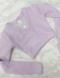 Long Sleeve Wrap Sweater - Child